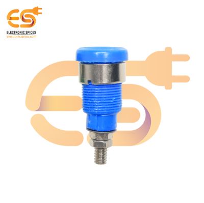 4mm 15A female socket Banana Connector Jack Panel blue color